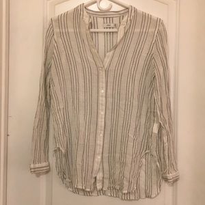Vince Button Down Cotton Shirt